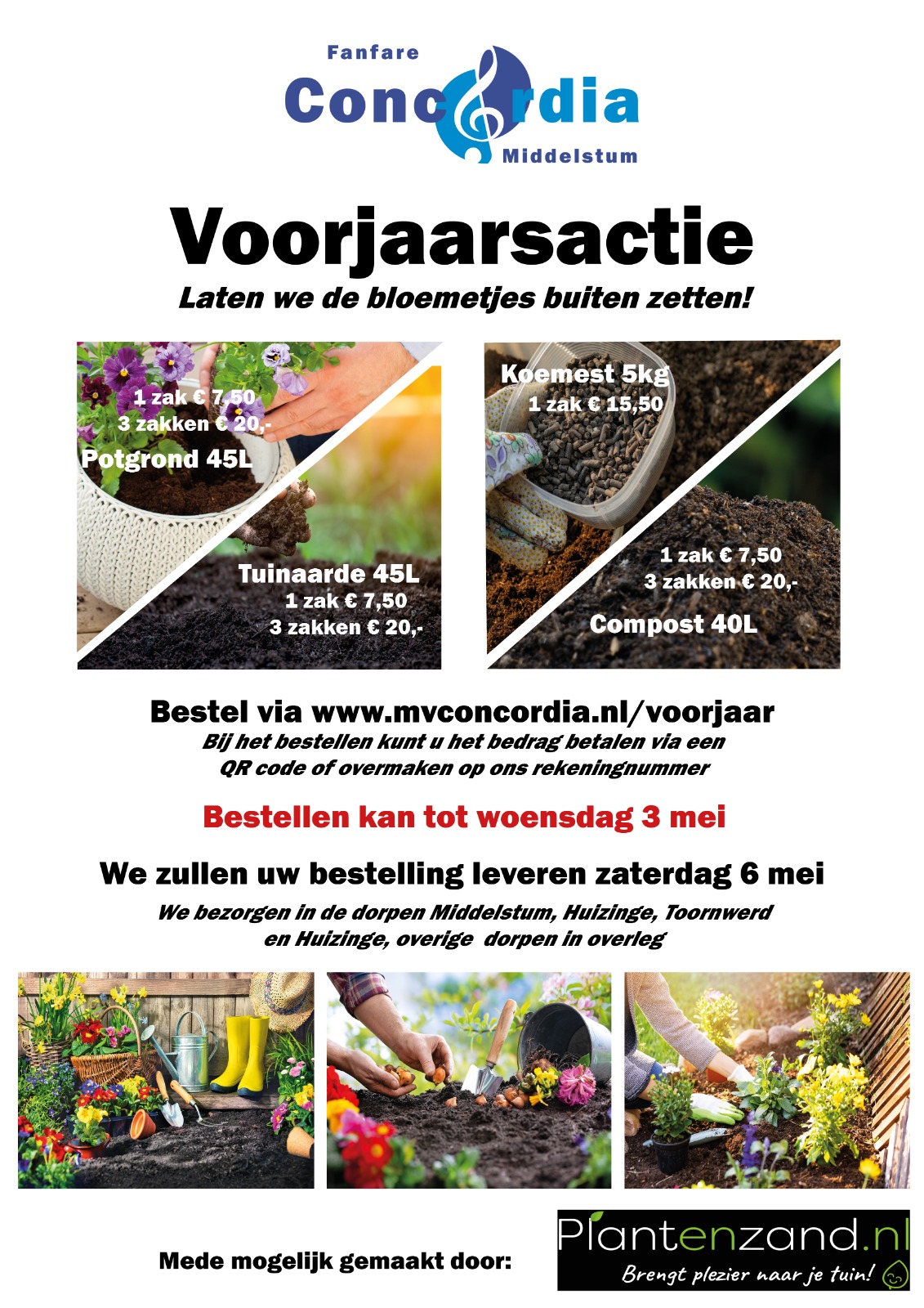 Voorjaarsactie- voorkant