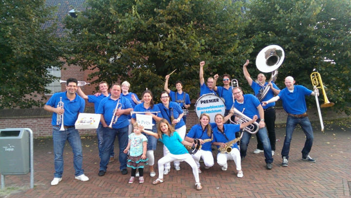 Dweilorkest Blaauwbloezen in Delfzijl 2